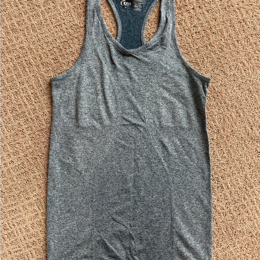 ZYIA Charcoal Racerback Tank Top